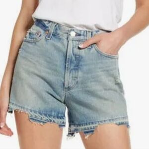 AG..Alexxis High Waist Wedgie Cutoff Denim Shorts... Size 31